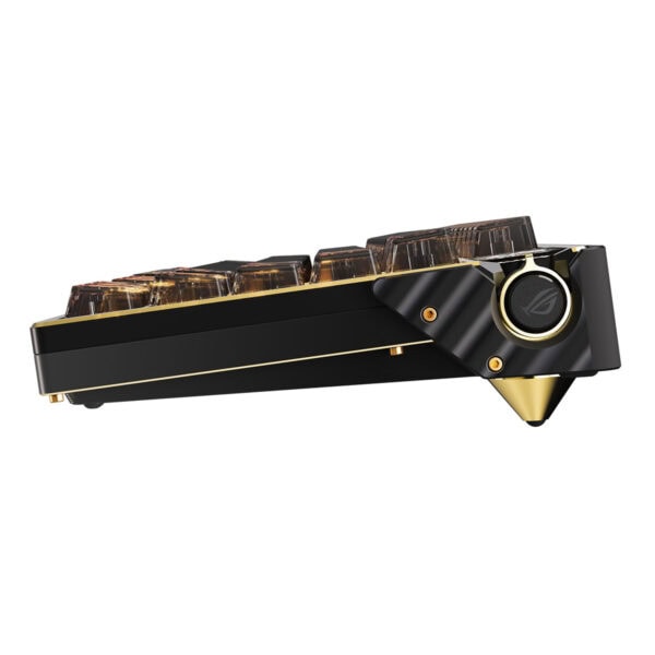 ASUS ROG Azoth Extreme Edition 20. Yıl NX Mekanik Switch ve RGB aydınlatmalı kablosuz gaming klavye, şık tasarım ve yüksek performans.