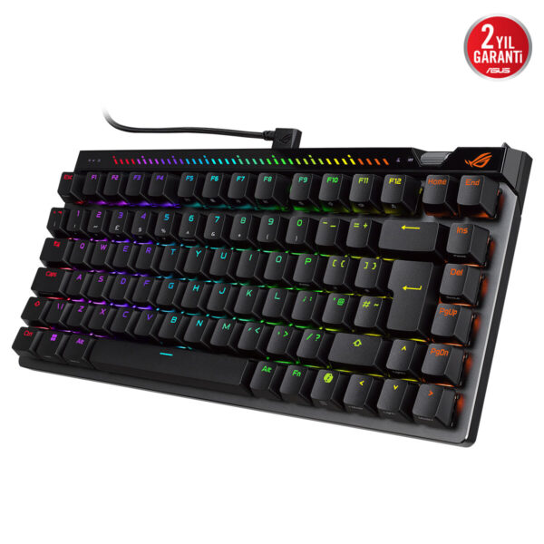 Asus Rog Falchion Ace 75 He Rog Hfx V2 Manyetik Switch 8k Hz Hotswap Rgb Turkce Gaming Klavye Fc4