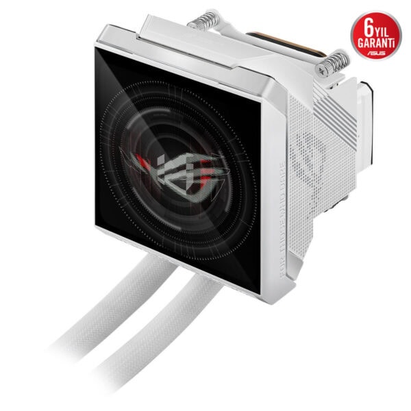 Asus Rog Strix Lc Iv 360 Argb Lcd 360mm Intel Amd Uyumlu Beyaz Sıvı Soğutucu 13