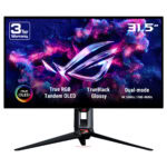 Asus Rog Swift Oled Pg32ucwm 31 5 Inc 480 Full Hd 240hz 4k Dual Mode 0 03ms Adaptive Sync Woled Gaming Monitor Fc1