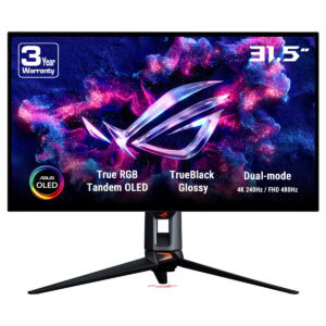 Asus Rog Swift Oled Pg32ucwm 31 5 Inc 480 Full Hd 240hz 4k Dual Mode 0 03ms Adaptive Sync Woled Gaming Monitor Fc1