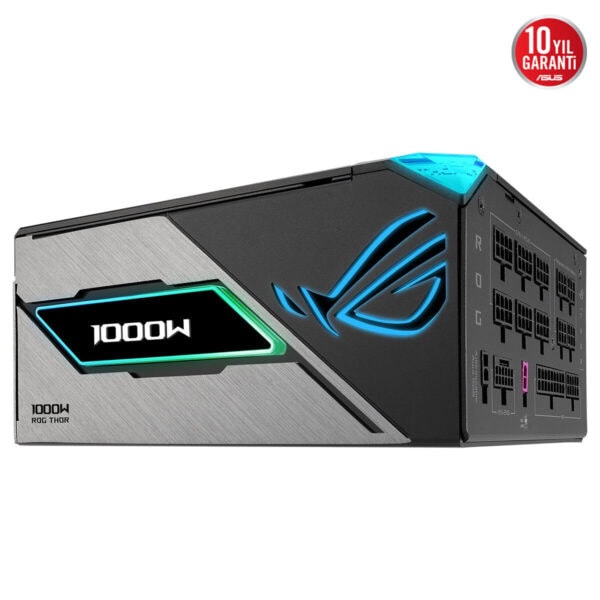 Asus Rog Thor 1000w Platinum Iii (rog Equalizer) 1000w 80+platinum Full Modüler Atx 3.1 Güç Kaynağı 5