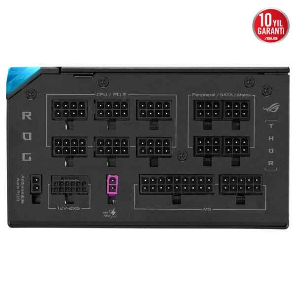 Asus Rog Thor 1200w Platinum Iii (rog Equalizer) 1200w 80+platinum Full Modüler Atx 3.1 Güç Kaynağı 13
