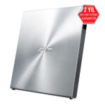 ASUS SDRW-08U5S-U Gümüş M-DISC Destekli Harici Ultra İnce DVD Yazıcı