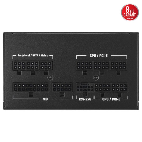 Asus Tuf Gaming 1200g Evo 1200w 80+gold Pcie 5.1 Atx 3.1 Güç Kaynağı 8
