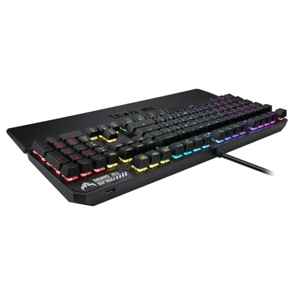 Asus Tuf Gaming K3 Klavye Oyun Usb Qwerty Turkce Gri Klavyeler 5