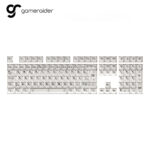 GameRaider Cherry Single Shot PC (Full Set) Beyaz Şeffaf Türkçe Keycap Set