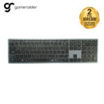 GameRaider K6 Pro Ultra-Slim Kablosuz Türkçe Klavye - 2 Yıl Birebir Değişim Garantili