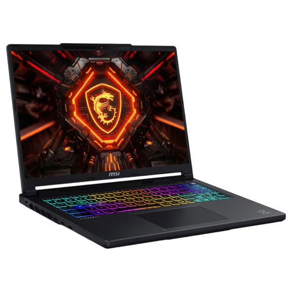 MSI Crosshair 16 MAX HX oyun dizüstü bilgisayarı, RGB aydınlatmalı klavye ve yüksek performanslı ekranıyla dikkat çekiyor.
