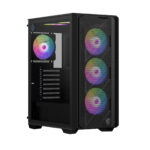 MSI MAG FORGE 141A B75 PCIE5 II 4x120mm RGB Fan Temperli Cam MSI MAG A750BN 750W 80+ Bronze Mid Tower ATX Gaming Kasa