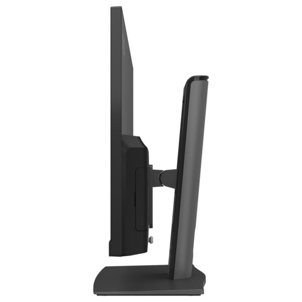 MSI modern All In One bilgisayar monitörü yan görünüm, ince tasarım ve modern görünüm, yüksek çözünürlüklü ekran, bilgisayar ve monitör birleşimi.