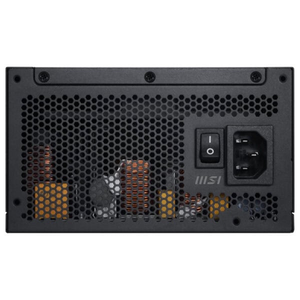 MSI PRO A1000PL 1000W güç kaynağı, ATX 3.1 ve PCIe 5.1 uyumlu, modüler tasarım, yüksek verimlilik ve dayanıklılık ile bilgisayar sistemleri için ideal.