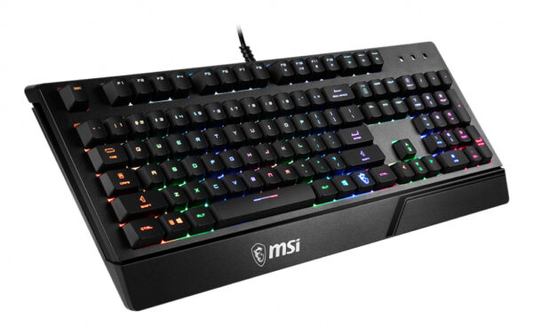 Msi Vigor Gk20 Klavye Oyun Usb Qwerty Turkce Siyah Klavyeler 5