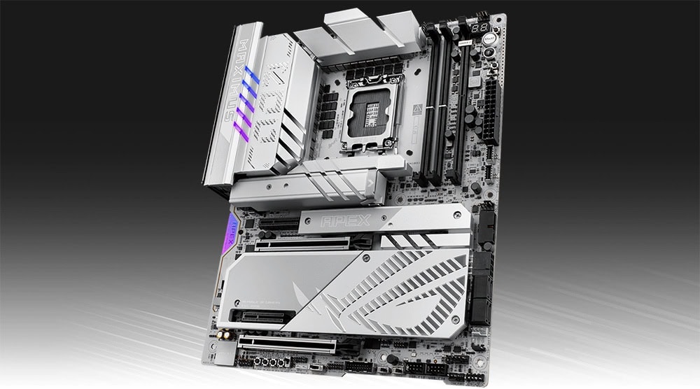 ROG Maximus Z890 Apex asus-rog-maximus-z890-apex-9000mhz-oc-ddr5-soket-lga1851-m-2-atx-anakart