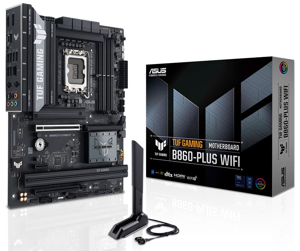 TUF GAMING B860-PLUS WIFI asus-tuf-gaming-b860-plus-wifi-8666mhz-oc-ddr5-soket-lga1851-m-2-hdmi-dp-atx-anakart