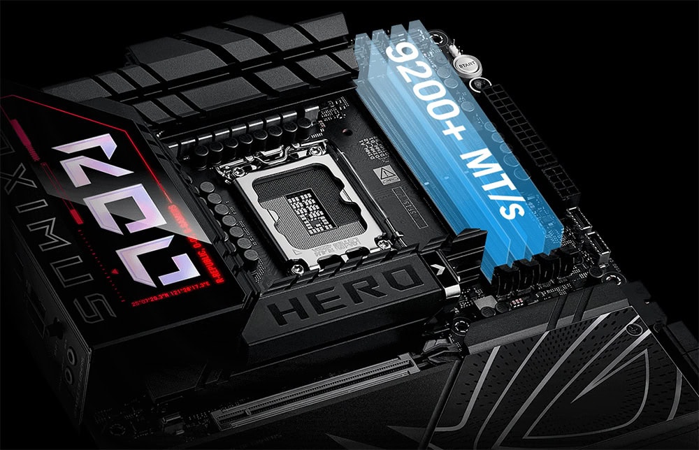 ROG Maximus Z890 Hero asus-rog-maximus-z890-hero-8800mhz-oc-ddr5-soket-lga1851-m-2-hdmi-atx-anakart