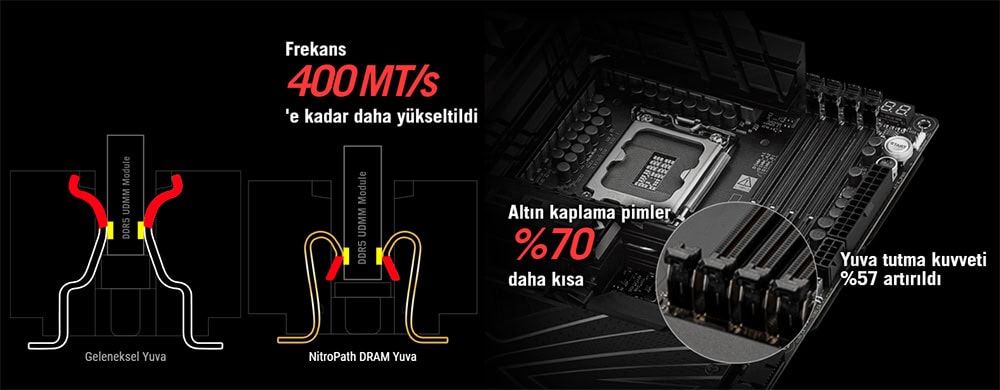 ROG Maximus Z890 Hero asus-rog-maximus-z890-hero-8800mhz-oc-ddr5-soket-lga1851-m-2-hdmi-atx-anakart
