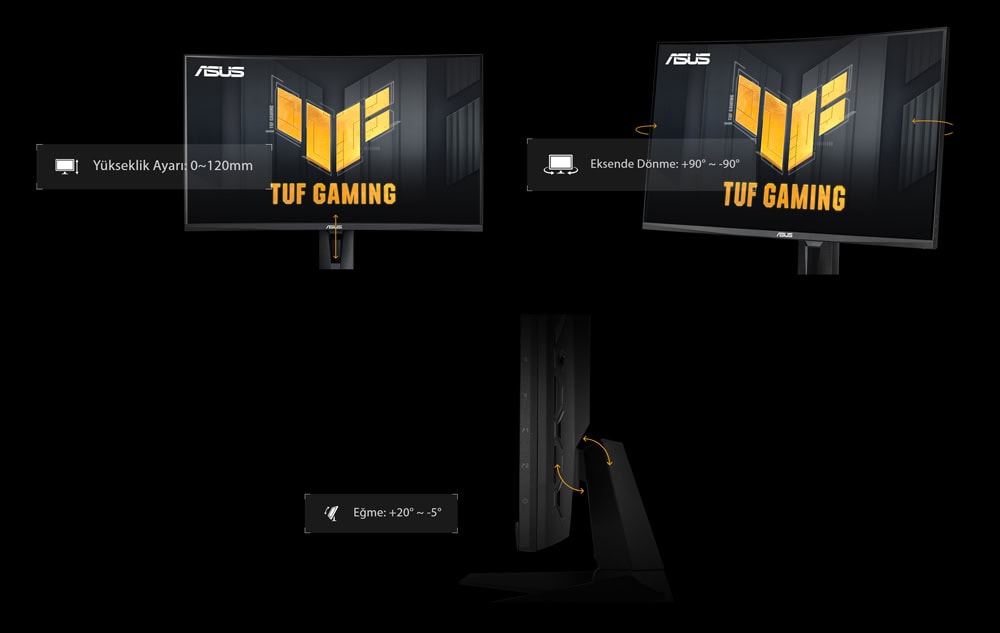 ASUS TUF Gaming VG27AQA1A Monitör h17