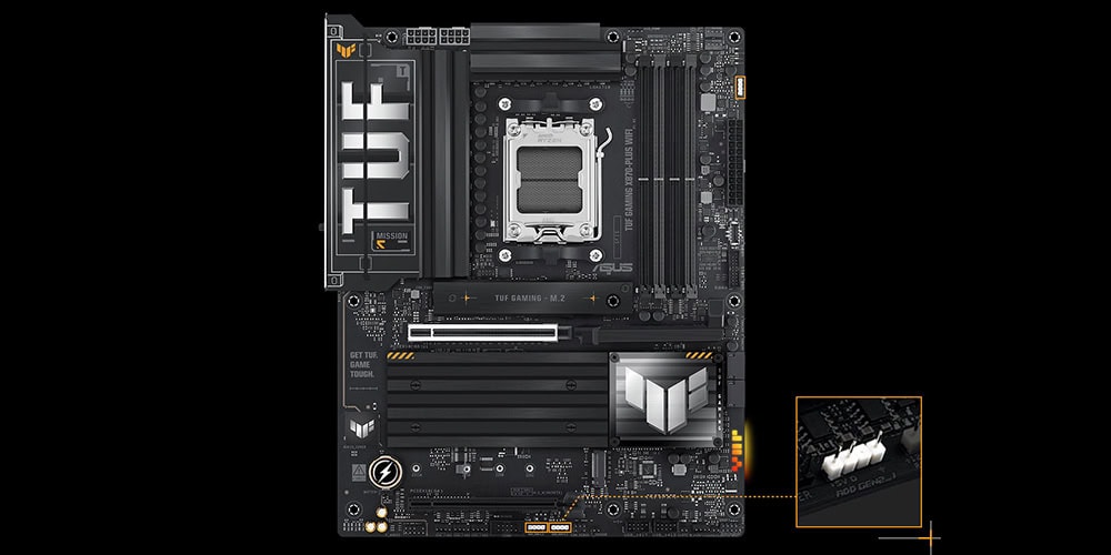 TUF GAMING X870-PLUS WIFI asus-tuf-gaming-x870-plus-wifi-8000mhzoc-ddr5-soket-am5-m-2-hdmi-atx-anakart