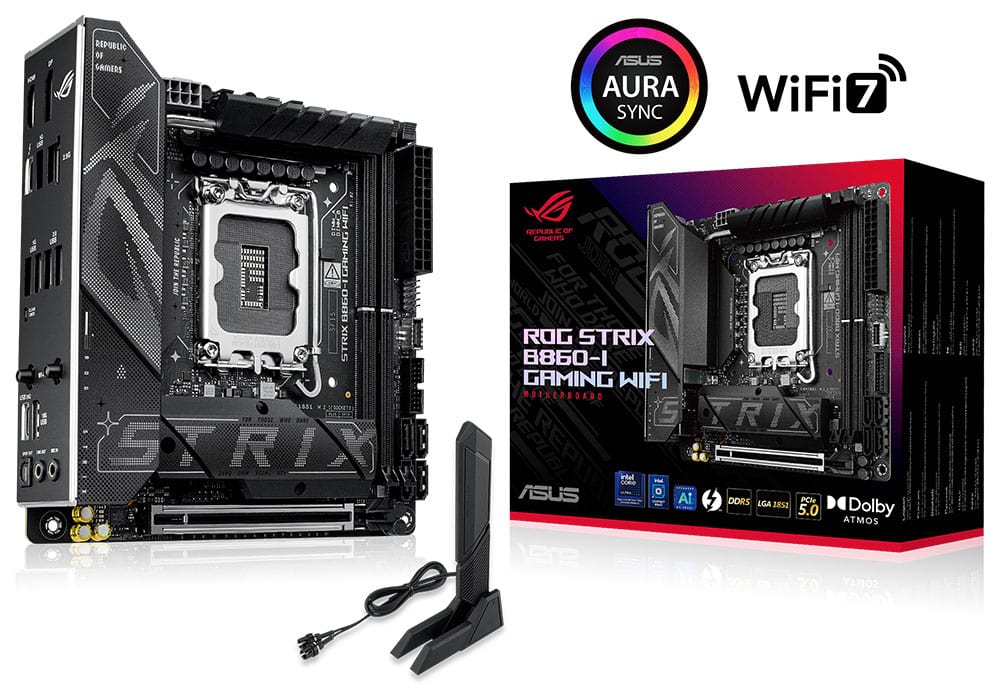 asus-rog-strix-b860-i-gaming-wifi-9066mhz-oc-ddr5-soket-lga1851-m-2-hdmi-dp-thunderbolt-mini-itx-anakart
