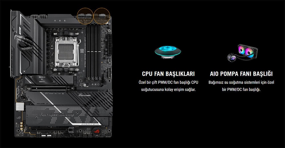 ROG STRIX X870E-H GAMING WIFI7 asus-rog-strix-x870e-h-gaming-wifi7-8000mhz-oc-ddr5-soket-am5-m-2-hdmi-atx-anakart