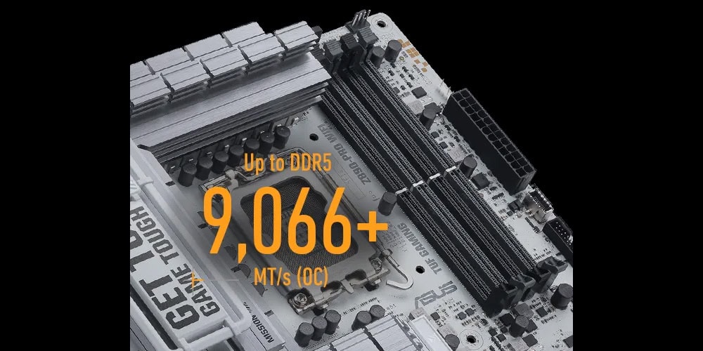 TUF Gaming Z890-Pro WiFi asus-tuf-gaming-z890-pro-wifi-9066mhz-oc-ddr5-soket-lga1851-m-2-hdmi-dp-atx-anakart