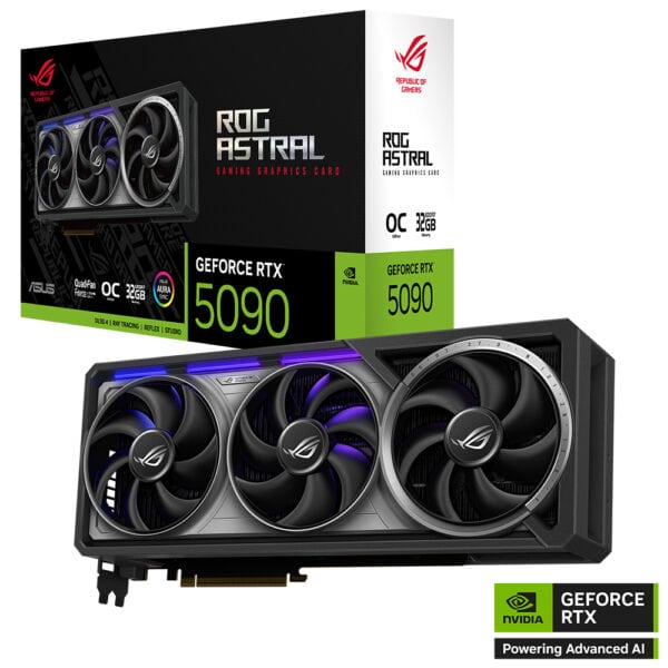 Asus Rog Astral Geforce Rtx 5090 Oc 32gb Gddr7 512 Bit Dlss 4 Ekran Kartı H1