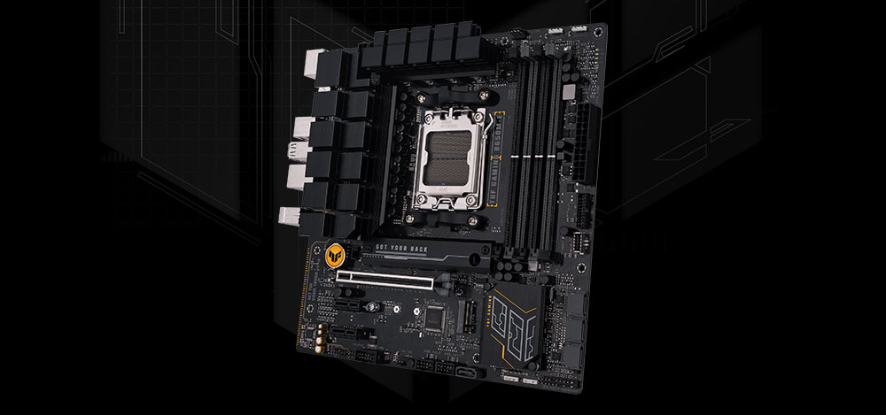 ASUS TUF Gaming B650M-E 6400MHz (OC) DDR5 Soket AM5 M.2 HDMI DP mATX Anakart h1