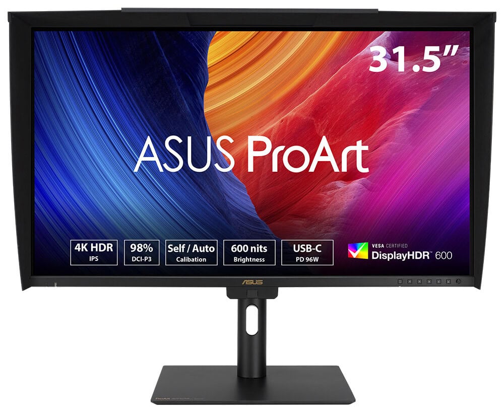 ASUS ProArt PA32UCE 31.5 inç 60Hz 5ms 4K UHD Adaptive Sync IPS Pivot Monitör h1