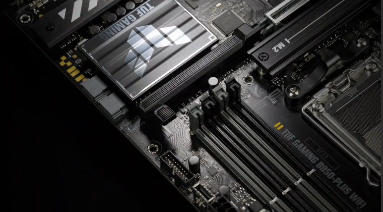 ASUS TUF Gaming B850-PLUS WiFi 8000MHz (OC) DDR5 Soket AM5 M.2 HDMI DP ATX Anakart h10