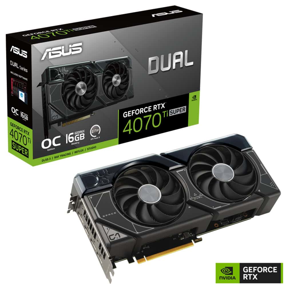 ASUS DUAL RTX 4070 Ti Super Ekran Kartı