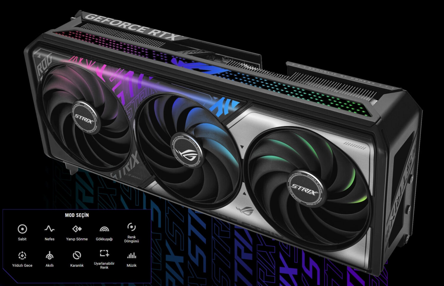 ROG Strix GeForce RTX™ 5070 12GB GDDR7 OC Edition ASUS ROG Strix GeForce RTX 5070 OC 12GB GDDR7 192 Bit DLSS 4 Ekran Kartı h14