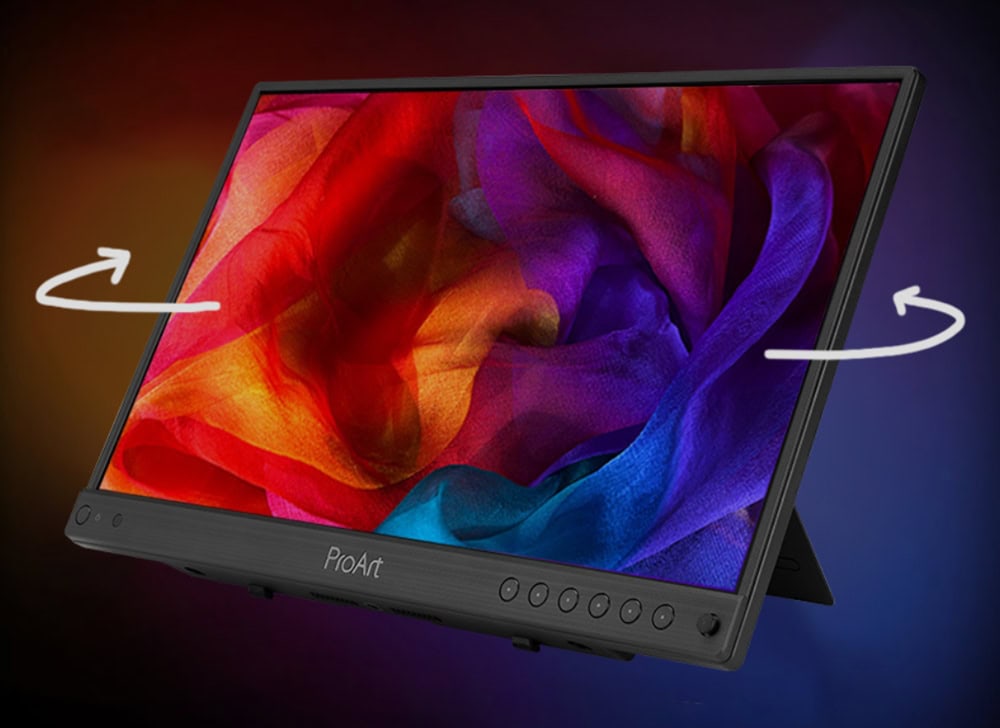 ProArt Display PA16USV ASUS ProArt PA16USV 15.6 inç 60Hz 5ms 4K UHD IPS Taşınabilir Monitör h7