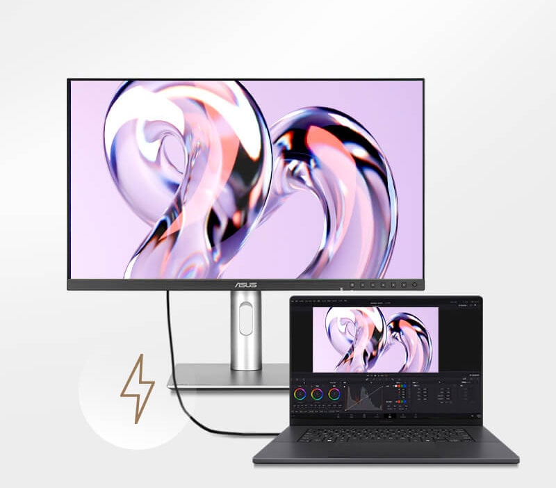 ASUS ProArt PA32QCV 31.5 inç 60Hz 5ms 6K UHD Adaptive Sync IPS Pivot Monitör h11
