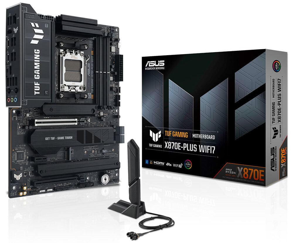 TUF GAMING X870E-PLUS WIFI7 asus-tuf-gaming-x870e-plus-wifi7-8000mhz-oc-ddr5-soket-am5-m-2-hdmi-atx-anakart