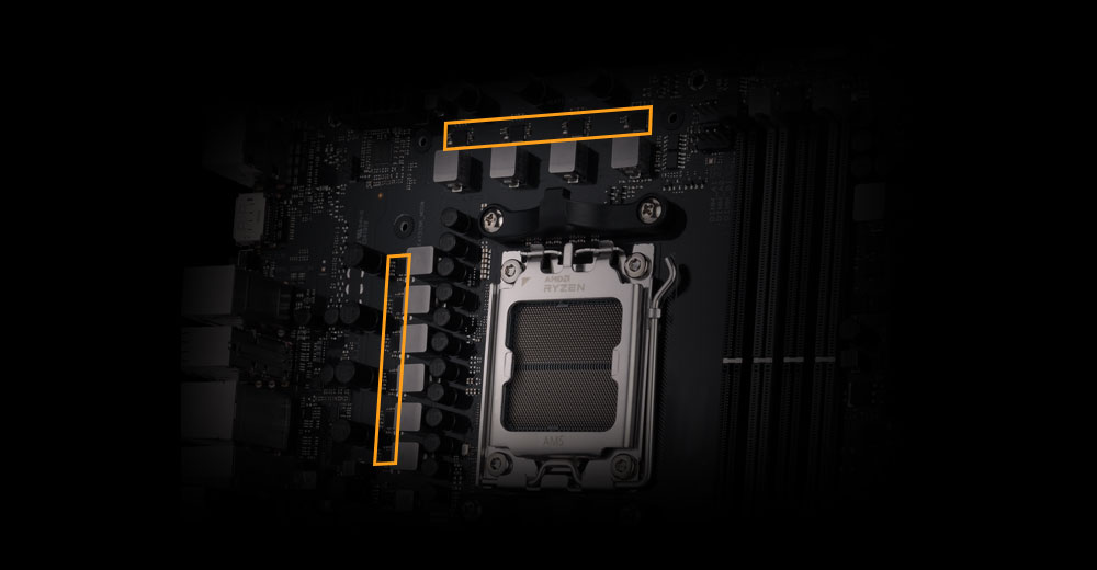 ASUS TUF Gaming B650M-E 6400MHz (OC) DDR5 Soket AM5 M.2 HDMI DP mATX Anakart h6