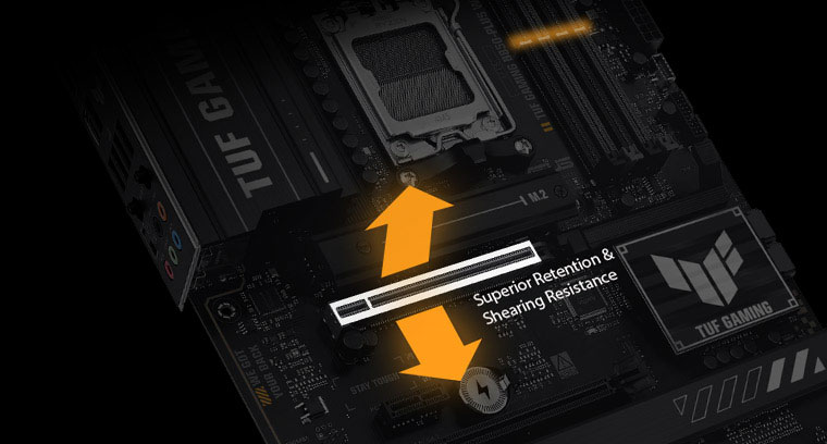 ASUS TUF Gaming B850-PLUS WiFi 8000MHz (OC) DDR5 Soket AM5 M.2 HDMI DP ATX Anakart h16