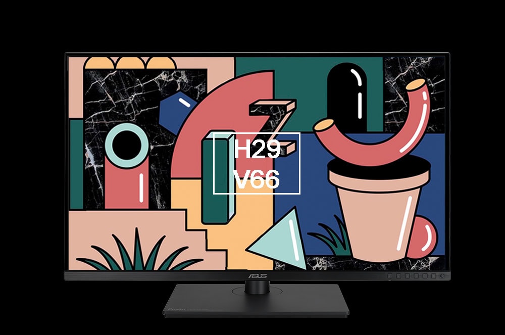 ProArt Display PA328QV ASUS ProArt PA328QV 31.5 inç 75Hz 5ms 2K QHD Adaptive Sync IPS Pivot Monitör h11
