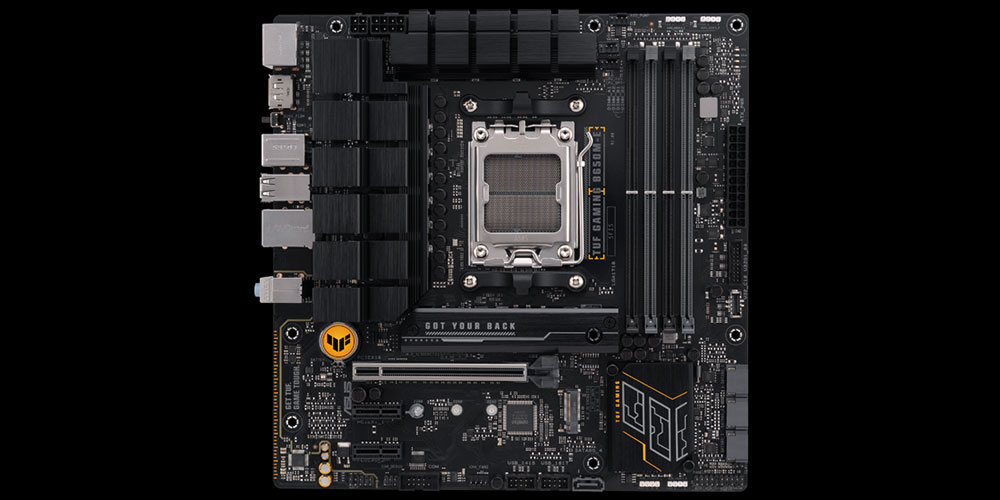 ASUS TUF Gaming B650M-E 6400MHz (OC) DDR5 Soket AM5 M.2 HDMI DP mATX Anakart h12
