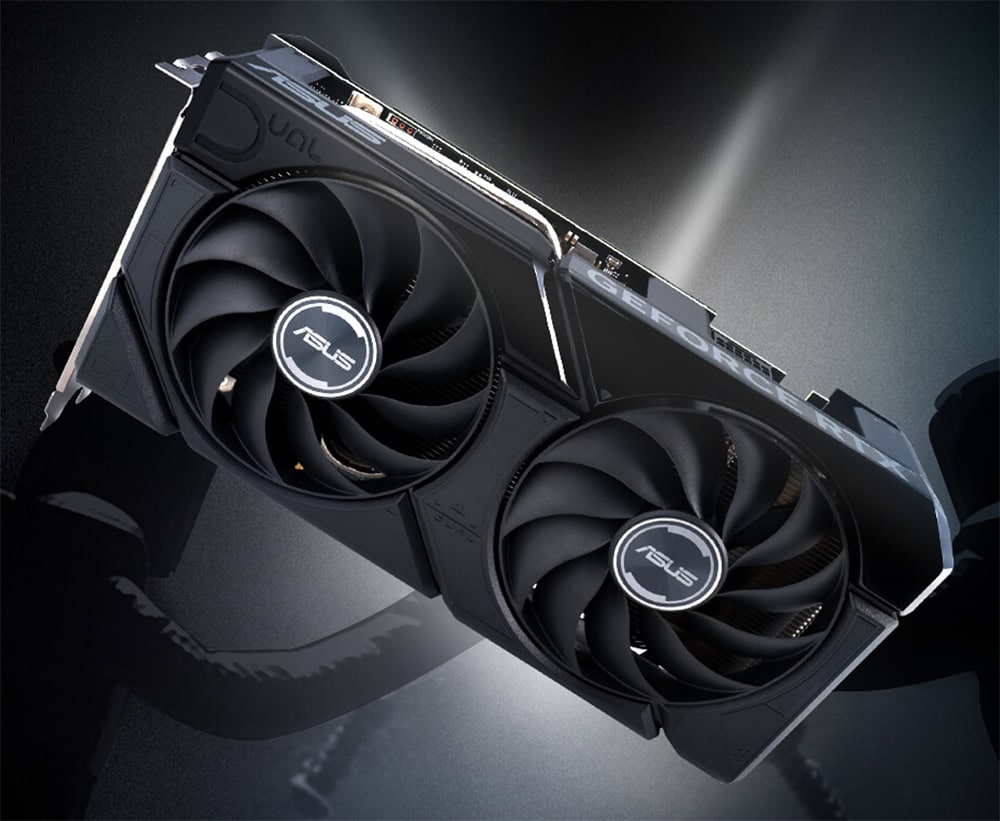 ASUS DUAL GeForce RTX 4070 SUPER EVO OC 12GB Ekran Kartı yh5