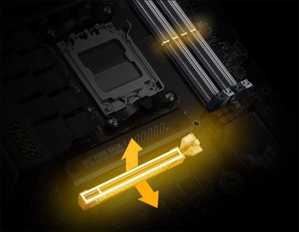 ASUS TUF Gaming B650-E WIFI 8000MHz (OC) DDR5 Soket AM5 M.2 HDMI DP ATX Anakart h16