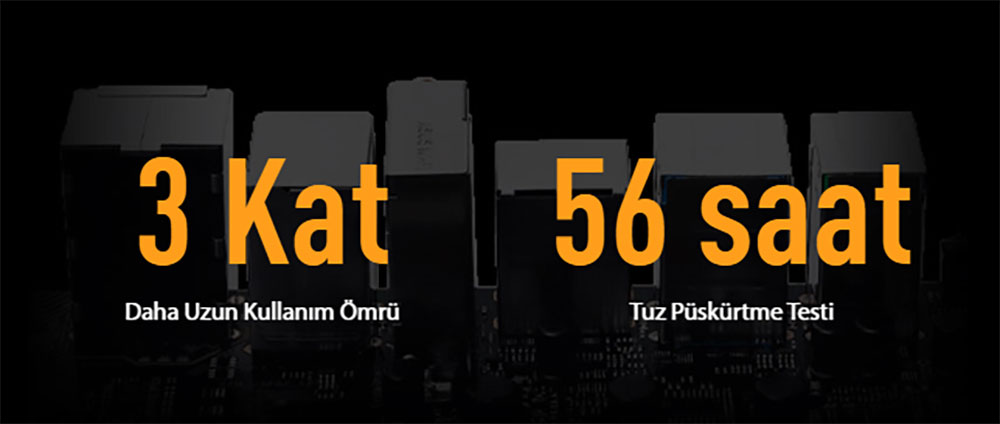 TUF GAMING A620M-PLUS ASUS Tuf Gaming A620M-Plus 6400MHz (OC) DDR5 Soket AM5 M.2 HDMI DP mATX Anakart h16
