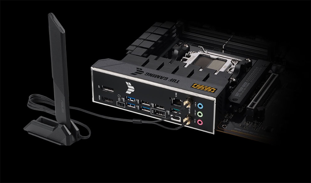 ASUS TUF Gaming B650-E WIFI 8000MHz (OC) DDR5 Soket AM5 M.2 HDMI DP ATX Anakart h20