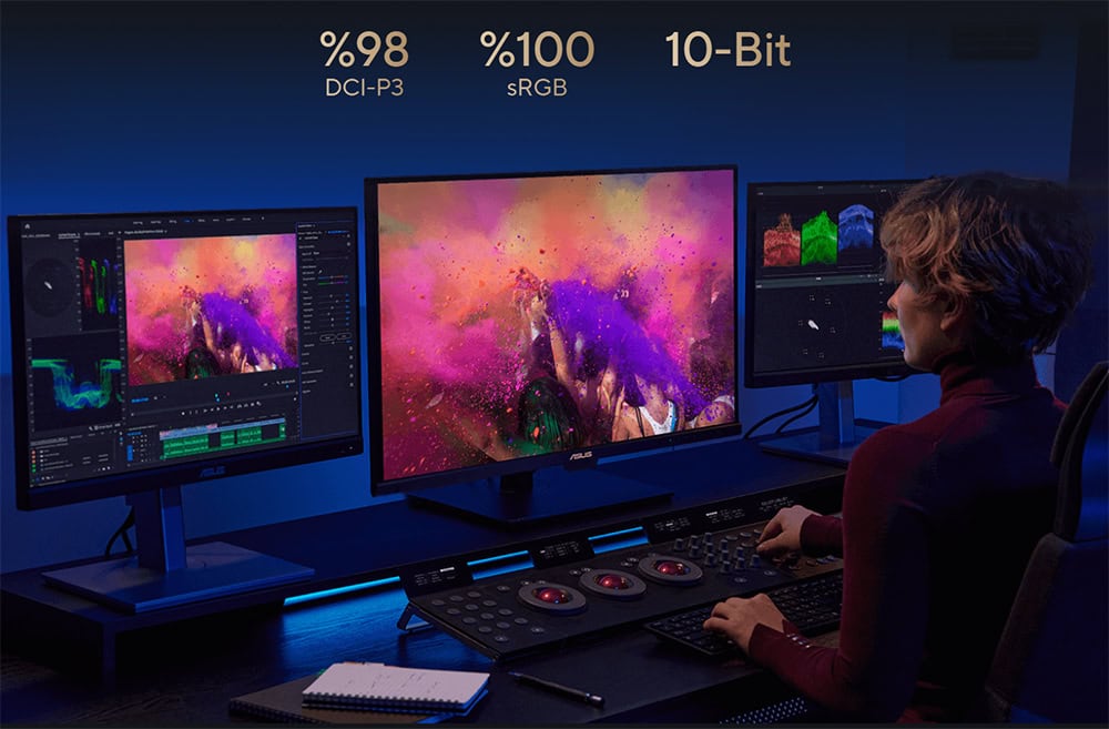ASUS ProArt PA32UCE 31.5 inç 60Hz 5ms 4K UHD Adaptive Sync IPS Pivot Monitör h16