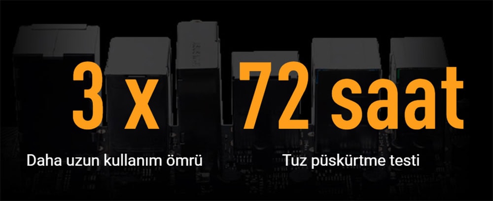 TUF GAMING B650E-E WIFI ASUS TUF GAMING B650E-E WIFI 8000MHz (OC) DDR5 Soket AM5 M.2 HDMI DP ATX Anakart h19