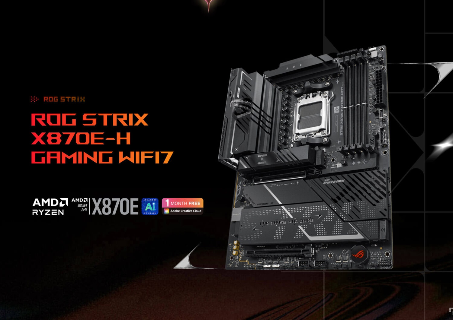 ROG STRIX X870E-H GAMING WIFI7 asus-rog-strix-x870e-h-gaming-wifi7-8000mhz-oc-ddr5-soket-am5-m-2-hdmi-atx-anakart