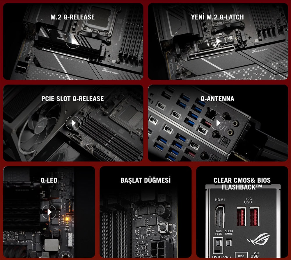 ROG STRIX X870E-H GAMING WIFI7 asus-rog-strix-x870e-h-gaming-wifi7-8000mhz-oc-ddr5-soket-am5-m-2-hdmi-atx-anakart