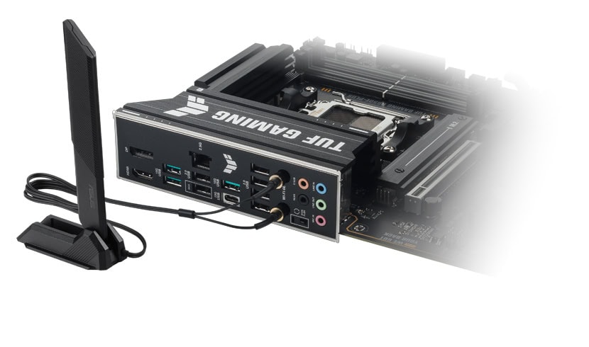 TUF GAMING B650E-PLUS WIFI ASUS TUF GAMING B650E-PLUS WIFI 8000MHz (OC) DDR5 Soket AM5 M.2 HDMI DP ATX Anakart h22