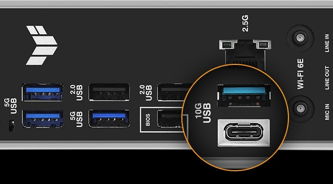 TUF GAMING B850-E WIFI ASUS TUF GAMING B850-E WIFI 8000MHz (OC) DDR5 Soket AM5 M.2 HDMI DP ATX Anakart h16