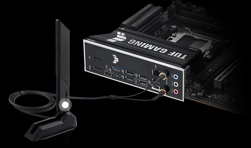TUF GAMING B650E-E WIFI ASUS TUF GAMING B650E-E WIFI 8000MHz (OC) DDR5 Soket AM5 M.2 HDMI DP ATX Anakart h23